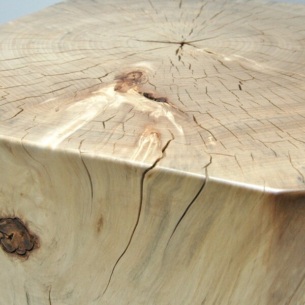 Blonde Timber Coffee Table Tree Furniture