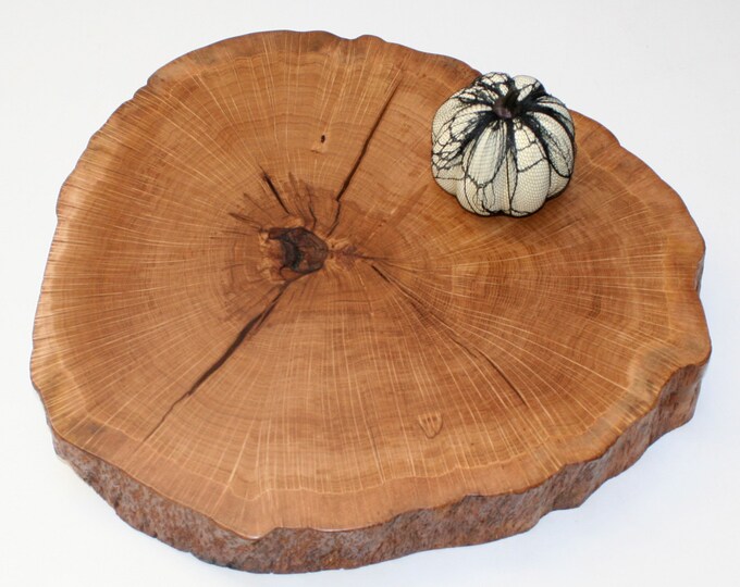 Tree Slice Centerpiece XL Wood Wedding Cake Stand Cupcake Etsy