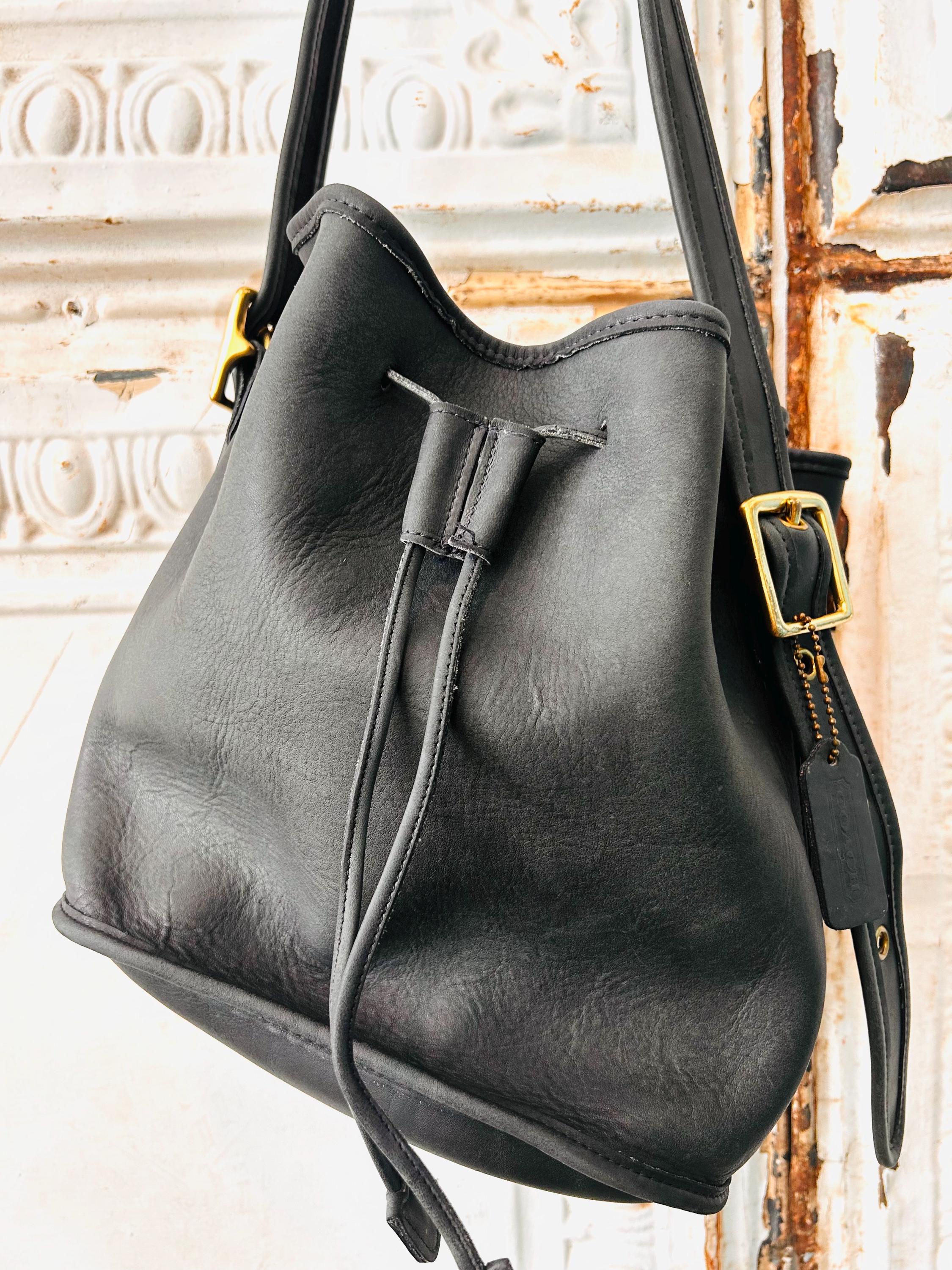 Vintage Coach Bucket Bag - Etsy Canada