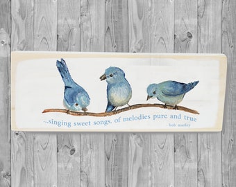 Three Little Birds Etsy