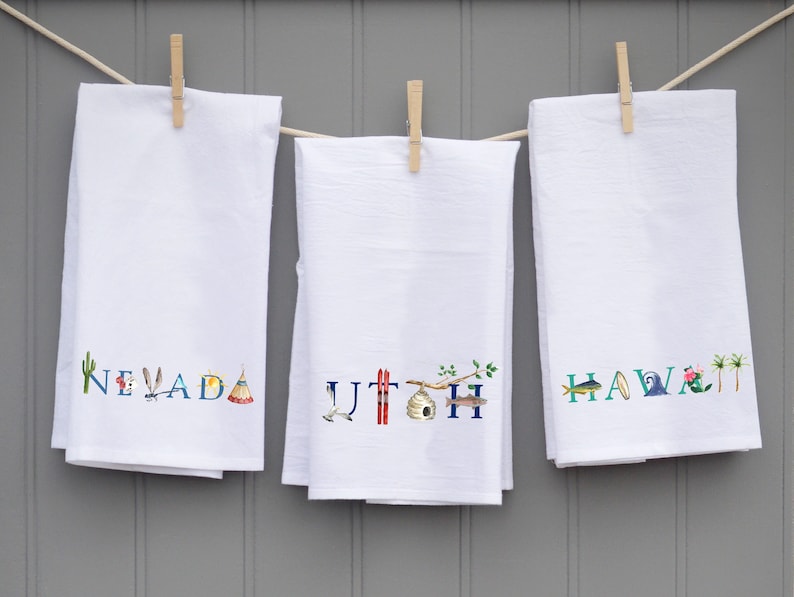 Tina Labadini Designs Kentucky Flour Sack Towel