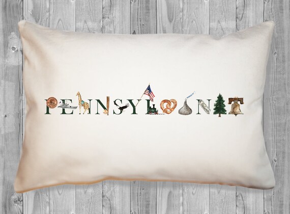Pennsylvania canvas pillow decorative Roots Throw Pillow Gift For Mom | Etsy