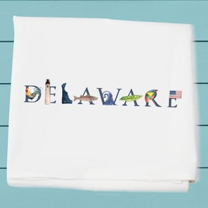 Flour Sack Towels for kitchen and bar, Delaware, Decorative towels