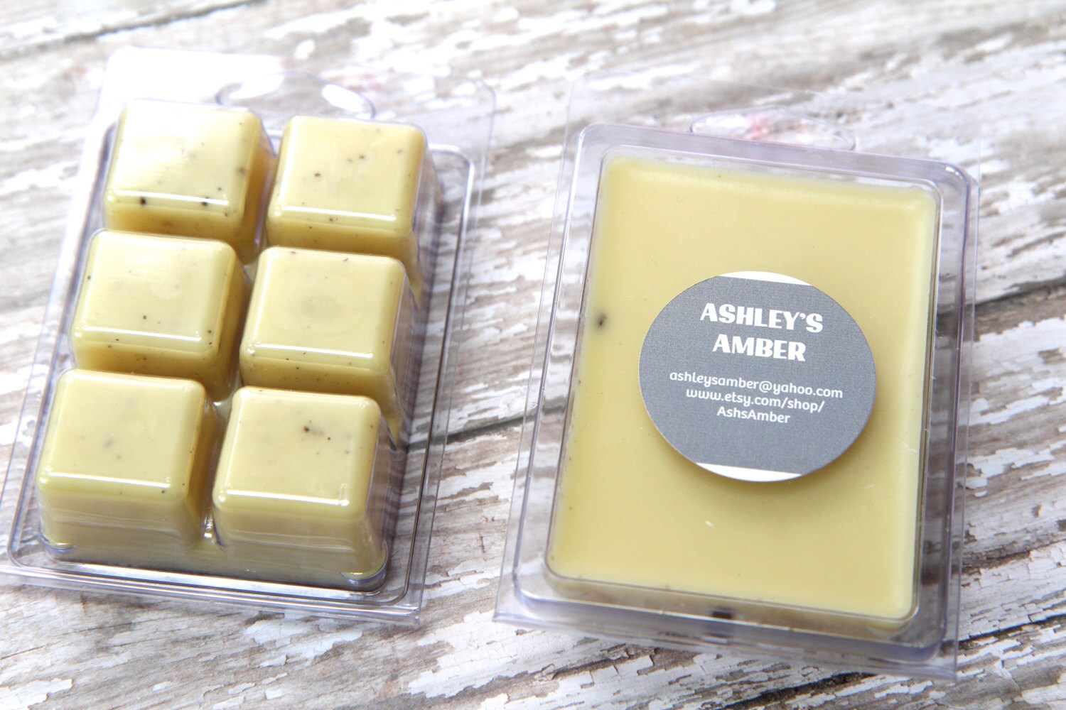 Beeswax Wax Melts wickless candles clamshell mold essential Etsy