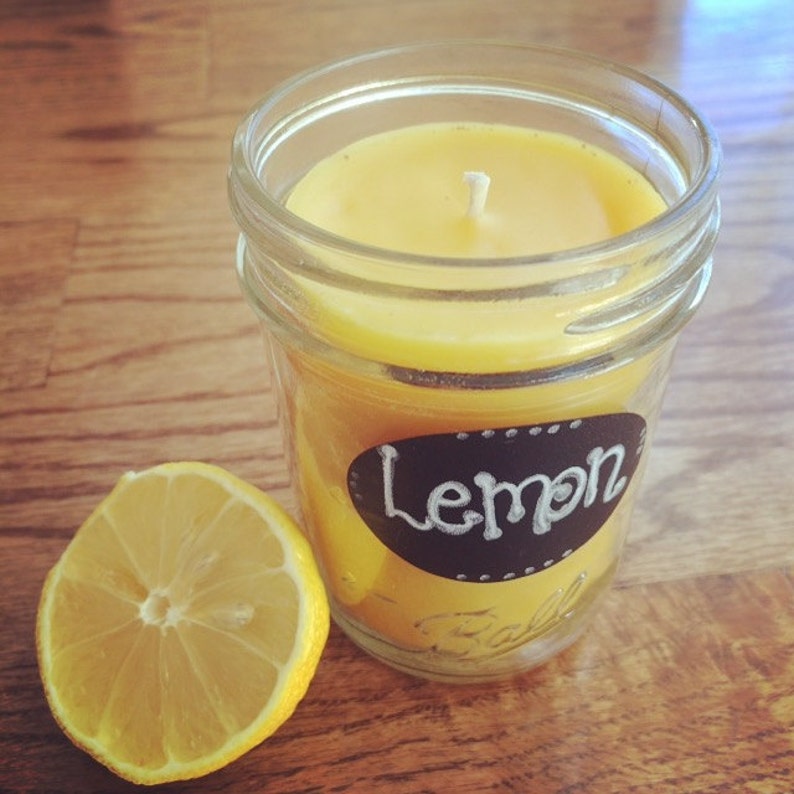 Beeswax Candle Natural Aromatherapy Candle Essential Oils Etsy