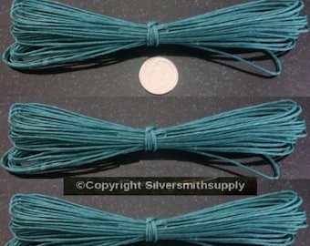3 Rolls HEMP beading cord 90 ft GREEN .5-1mm create necklaces lace 27meters m081b