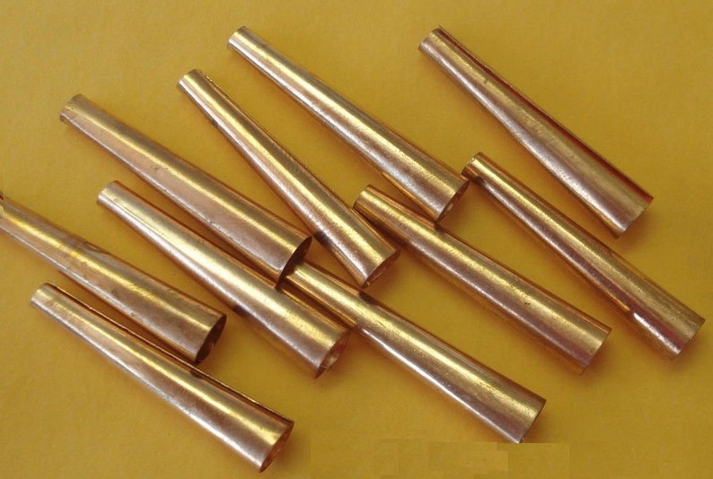 Copper Cones Metal Native American Craft Jewelry Supplies Etsy