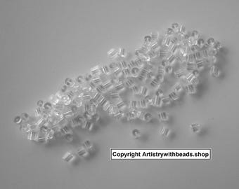 100 Rubber tube shaped  fish hook earring backs stoppers clutches, safety clutch for pierced earrings FPE139A