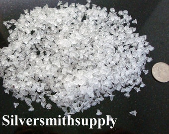 1000 Rubber earring backs stoppers earring clutches Fish Hook earring stoppers  FPE015C