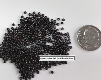 Crimp beads antique copper plated 2x1.2mm round crimp beads 100/500 pcs FPS129