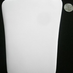 Witte kunstleren hanger ketting sieraden display JD009
