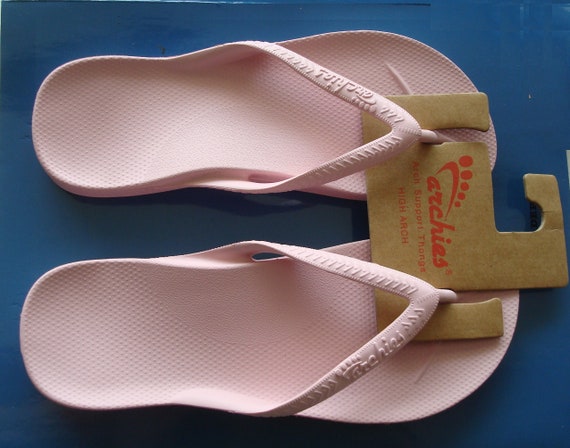 Archie's Arch Support Thong Sandals Men Size 4 / Women Size 5 PINK 