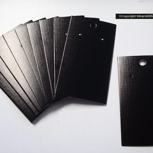 Black velvet earring cards best sale