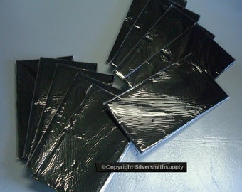 10 Black Velvet Jewelry display Pads FULL SIZE 14" x 7 1/2" X 1/4" deep Pin jewelry safely JD015B