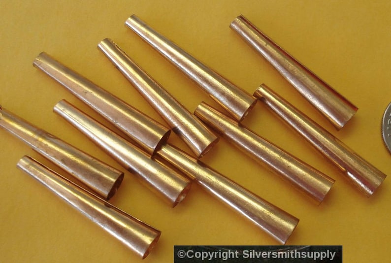 Copper Cones Metal Native American Craft Jewelry Supplies Etsy