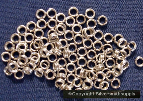 Charming Beads Y01635 Packet of 25 x Silver Stainless Steel 1.2 x 14mm Jump Rings