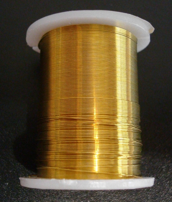 bright gold! Beautiful 16 Gauge Beadsmith Gold Non-Tarnish Craft Wire 15 Feet