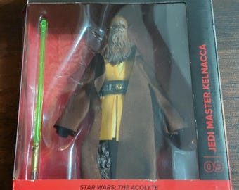 Star Wars The Black Series The Acolyte Jedi Master Kelnacca Action Figure