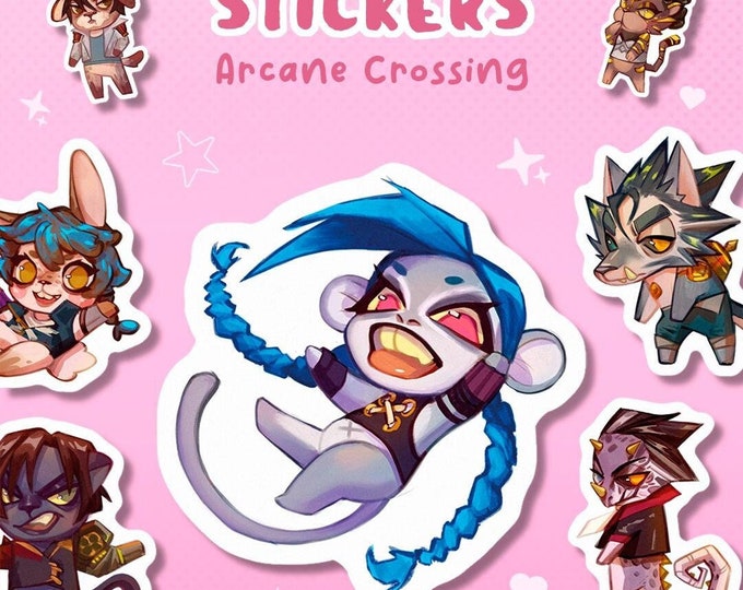 Arcane Crossing Sticker Set - Etsy
