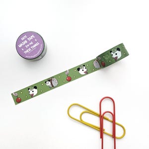 Holiday Possum washi tape