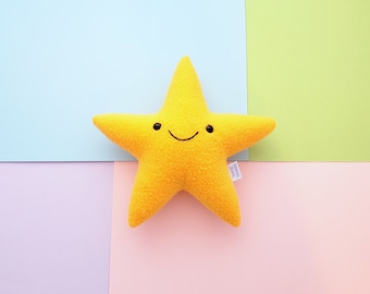 happy star plushie