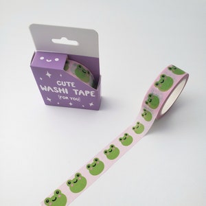 froggy washi tape