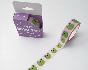 froggy washi tape