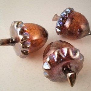 Blown Glass Acorn ~ Bewitching Peddlers ~ Fall ~ Halloween