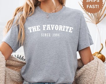 Camiseta personalizada favorita: regalo personalizado para hija