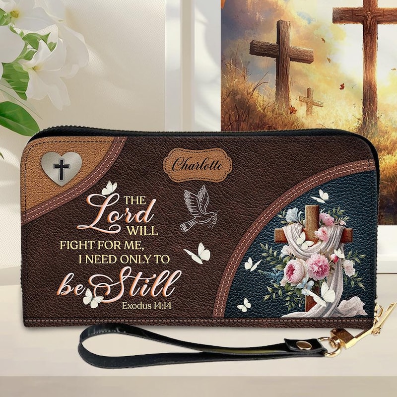 Christian Wallet - Etsy