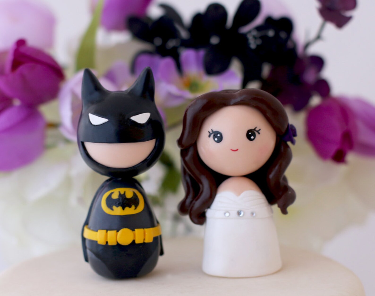 Custom Wedding Batman cake toppers Etsy