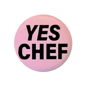 Yes Chef Magnet, The Bear, super strong small fridge magnet