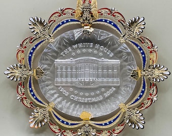 2002 White House Historical Association Christmas Tree Ornament
