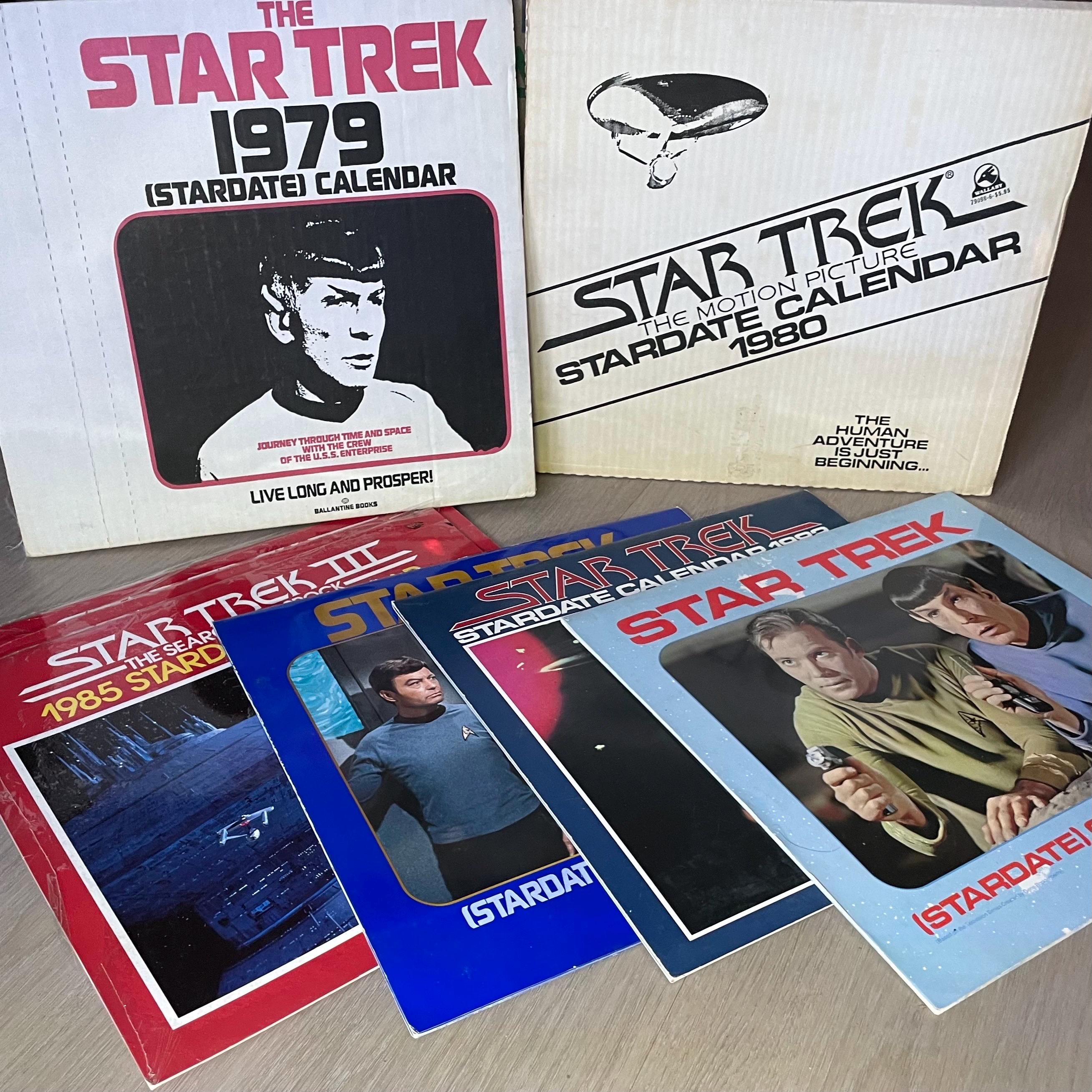 1980 Star Trek Calendar - Etsy