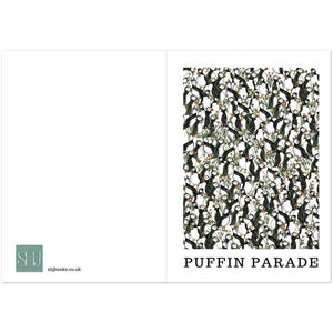 Pacote com 10 cartões comemorativos do desfile Puffin