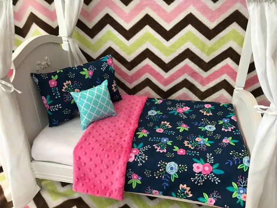 18 doll bedding set
