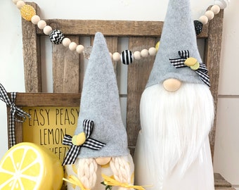 7" Mini Little Lemon Gnome Couple