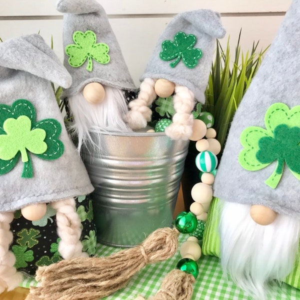 St. Patrick's Day Gnome Family