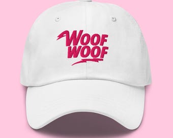 Woof Woof Dad Hat - David Bowie Dog Hat