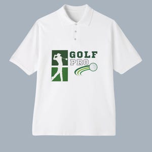 Golf Enthusiast Gift, Golf Pro Shirt, Mens Golf Wear, Fathers Day Golfing Shirt, Golf Sport Tee, Golf Fan Present, Golf tee