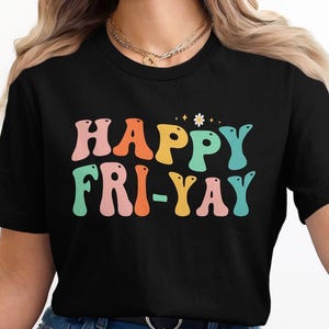 FriYAY Groovy Friday Vibes PNG - Perfect for Weekend Crafts & Fun Projects