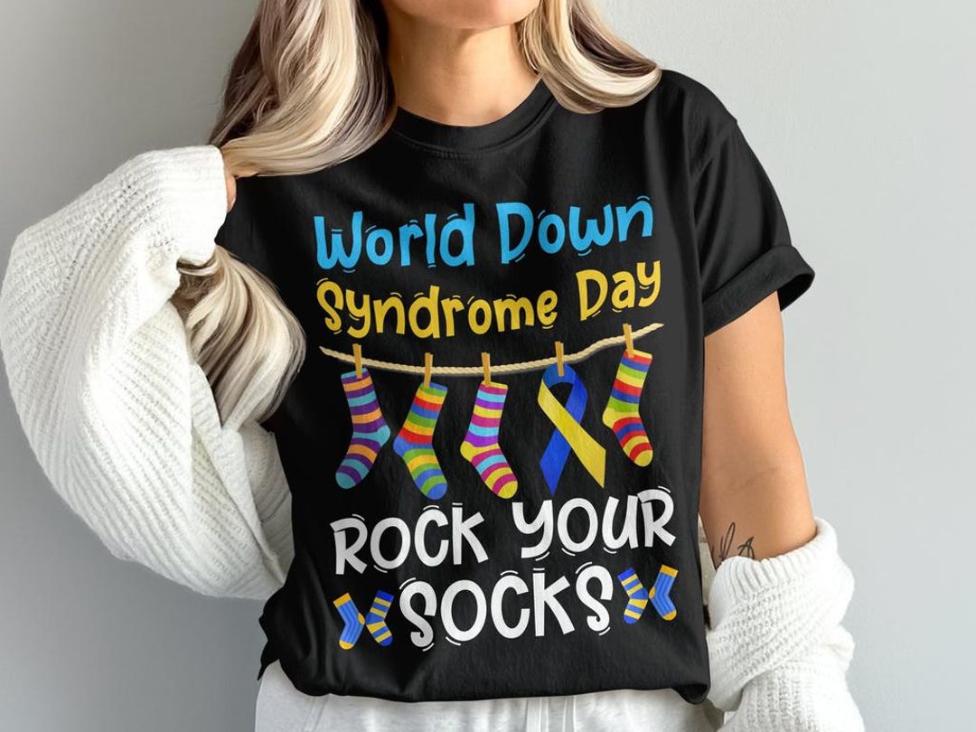 World Down Syndrome Day PNG, Rock Your Socks Sublimation, Awareness ...