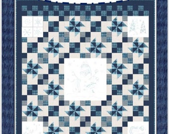 Lost and Found Snowman Quilt Packaged Pattern