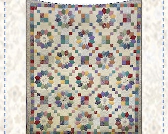 Garden Path PDF quilt pattern by Quilt Doodle Designs