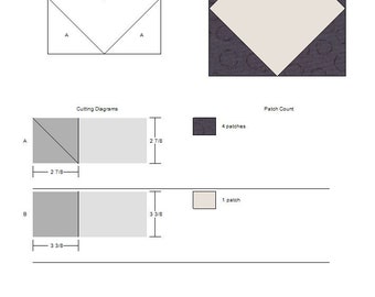 Cornerstone Block Directions for BOM 2022 printed pattern