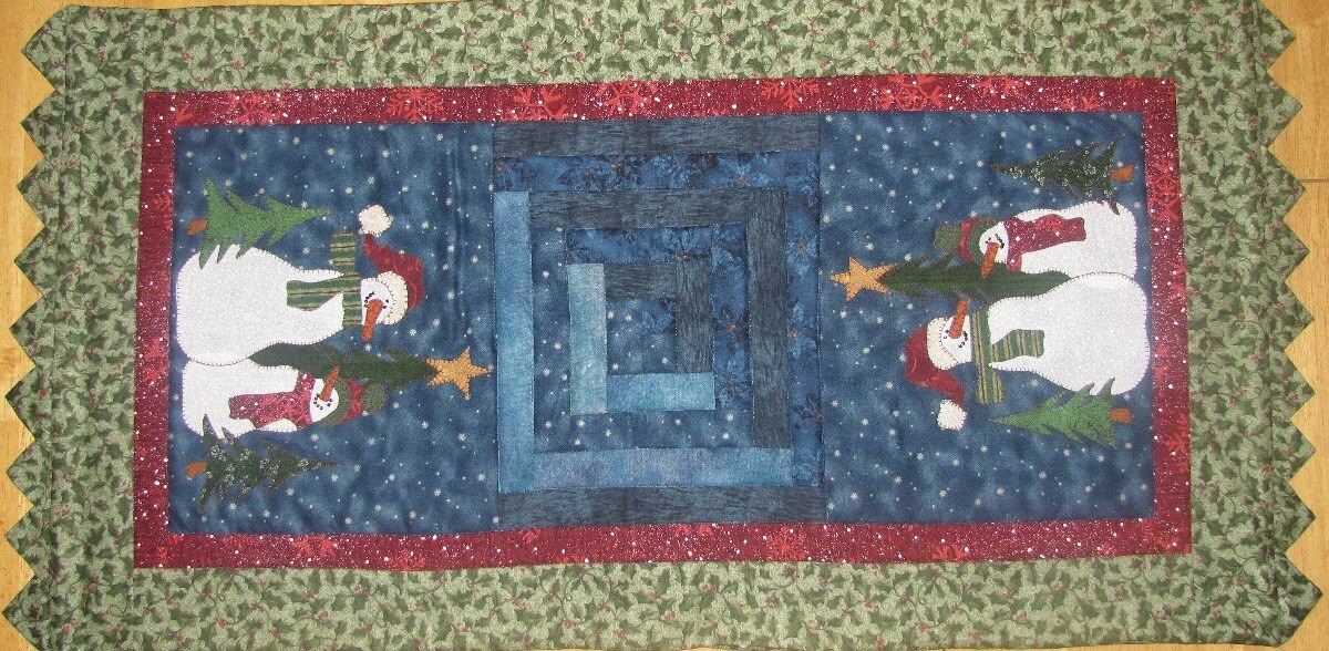Snowman Buddies Table Runner and Placemats PDF Pattern From Quilt ...