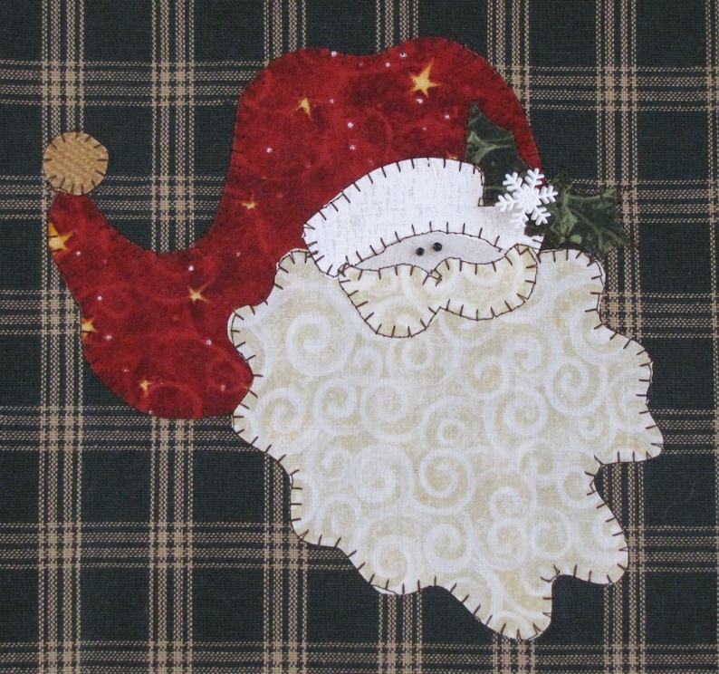 Holiday Tea Towels Applique PDF Pattern Etsy