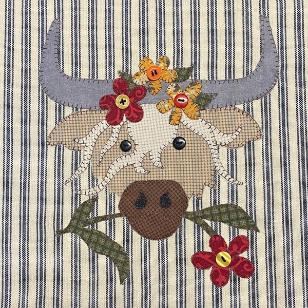 Cow Quilt Block Pattern - Etsy