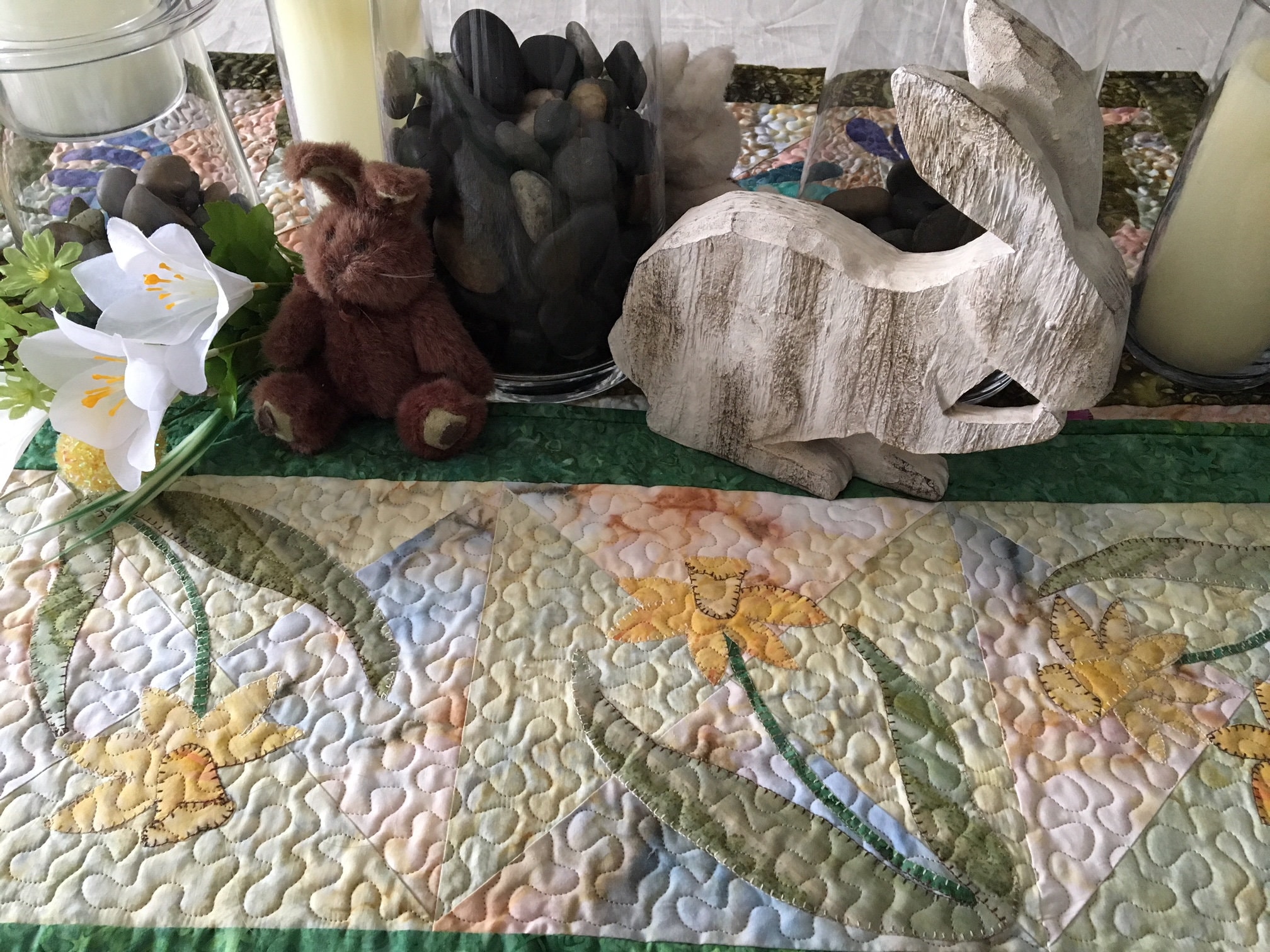 Daffodil Dreams Table Runner PDF Pattern From Quilt Doodle Designs - Etsy