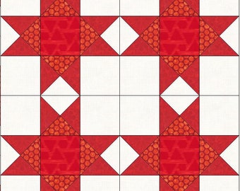 Julys Block for Grandmas Attic BOM 2020 pdf pattern